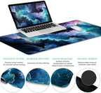 LIMKRIAN Galaxy Mouse Pad Large Desk Matt for Desktop, 4 in1 XXL Mousepad - Image 3