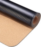 PU Leather Desk Pad for Office Home, Large Mouse Mat Protector, Multifunctional Non-Slip Desk Writing Pad(Cork,120x60cm) by Unknown