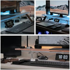Desk Organizer and Accessories, Computer Monitor Stand for Desk, 31.5" Diy Acrylic Monitor Riser for Desk Accessories - Image 6