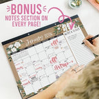 Large Desk Calendar 2026 - Desktop Calendar 2026-2027 - Image 7