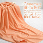 American Soft Linen 100% Cotton Luxury Turkish Towels, 40x80 XL Bath Sheet - Image 2