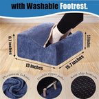 Keep Warm Foot Stool Foot Rest for Under Desk At Work - Image 2