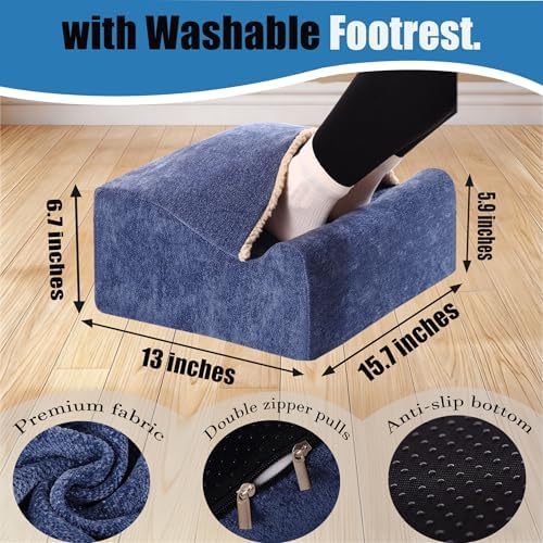Keep Warm Foot Stool Foot Rest for Under Desk At Work - Image 2