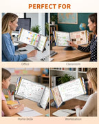 Desk Reference Organizer, Document Display Holder, Colored/Horizontal - Image 4