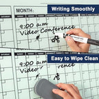 TSJ OFFICE Glass Calendar Whiteboard - 48" x 36" Yearly Planner for Wall - Image 4