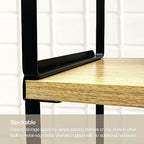 Mitus Stacking Wood Shelf Organizer, Counter Cabinet Storage Rack, 12 inch - Image 6