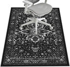 Office Chair Mat for Hardwood Floor & Tile Floor,36"X 48"-Square Black by LreedyMat