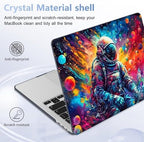 for MacBook Pro 16 inch Case 2019 2020 Release Model A2141, Plastic Hard Shell Cover with Keyboard Cover & Screen Protector for MacBook Pro 16 inch with Touch Bar & Touch ID - Astronaut - Image 6
