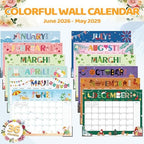 GuassLee Desk Calendar 2026-2029,36 Months 22" x 17" Large Calendar from June 2026 to May 2029,Desktop/Wall Monthly Planner with Julian Date and Thick Paper for Office Home School - Image 2