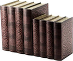 Bellaa 21213 Decorative Box Celtic Knot Book Ends Vintage Bookends Boho Farmhouse Irish Bookshelf Holder Stoppers Hidden Secret Storage Jewelry Keepsake Gift - Image 3