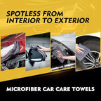 HOMEXCEL 800 Packs Microfiber Cleaning Cloth, 11.5 x 11.5 inch Microfiber Towels for Cars, Ultra Absorbent Washing Cloth, Lint Free Streak Free Cleaning Rags for Car, Kitchen, and Window (Grey) - Image 5