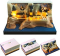 3D Calendar 2027, Unique 3D Memo Pad Tear Away Time Piece Calendar, Fun DIY Paper Carving Art Castle 3D Desk Calendar Notepad Gift for Christmas, New Year by Easolay