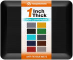 1-Inch Thick Anti-Fatigue Mat for Kitchen and Standing Desk, 20"x24", Black by Unknown