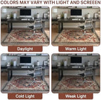 30"x48" Office Chair Mat for Hardwood Floor, Non-Slip Washable Annatto - Image 6