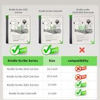 Origami Case for 11" Kindle Scribe 2025 & Scribe Colorsoft with Pen Holder - Image 2