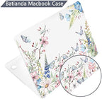 Batianda LumiArt Case for MacBook Air 13.6" M2-M5 Chip, Butterfly Garden - Image 5