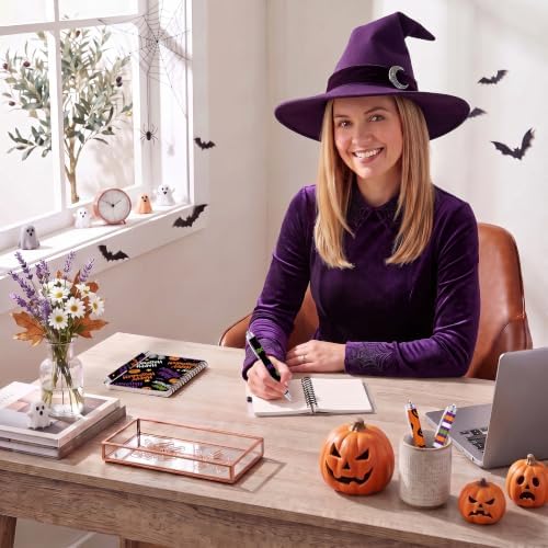 Halloween Notebooks with Pens Bulk, 24 Sets, 5.5 x 4.7 Inch, Cute - Image 5