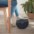 Leitz Ergo Foot Rest for Under Desk, Ergonomic, Washable Cover, Relieves Shoulder Back Lumbar and Knee Pain, Knee Support, Ankle Rocker (53710089-NA) - Image 3