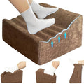 Foot Rest for Under Desk at Work, Non-Slip Office Foot Stool by XYRONICA