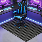 AiBOB Gaming Chair Mat for Hardwood Floor, 53" x 45" 3D Diamond Design by AiBOBGoodValueChairmatforFloorProtection