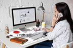 Gaming Mouse Pad 36x24 Desk Mat Large Mousepad Cherry Blossom Desk Pad Big Computer Mat Extended Mouse Mat Non Slip for Women Work Home - Image 6