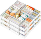 DIMJ Drawer Organizer Clothes, 28 Pack Dresser Organizer, Foldable Closet Organizers and Storage, Fabric Dresser Bins, Drawer Dividers for Nursery, Baby Clothes, Underwears by DiMJ