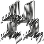 Chumia 18 Pcs Anti Slip Plate Stands for Display, Black, 10 Inch by Chumia