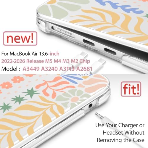 May Chen Case for M5/M4/M3/M2 MacBook Air 13 inch Case 2026-2022 Release - Image 3