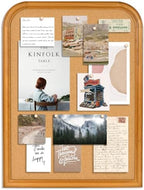Cork Board for Walls, 32X24 inches Bulletin Board with Frame, Decorative Hanging Pin Board Vision Board Message Board for Office School Home Decor(2R&2S,6080,1p) by Aitakatta