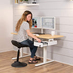 VIVO White 12 x 14 inch Under Desk Drawer, DESK-AC03L-W - Image 2