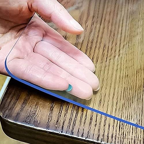 LovePads Clear Table Cover Protector 40 x 60 Inch, 1.5mm Thick Plastic Mat by LovePads