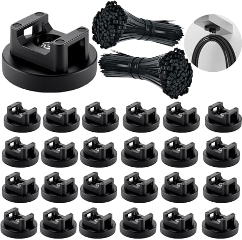225-Pc Magnetic Cable Ties Set,Magnetic Zip Tie Mounts & Cable Ties by ZyCooom%7CMadeSimpleStrong