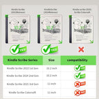 Origami Case for 10.2" Kindle Scribe with Pen Holder (2024/2022 Release) - Image 2