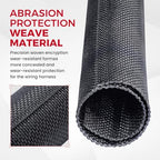 Automotive Mesh Woven Wire Sheathing Split Wire Loom 1/4"-28ft - Image 6