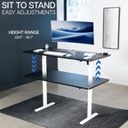 VIVO Black 60 x 30 in Standing Desk, DESK-KIT-0W6B - Image 6