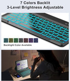 for Samsung Galaxy Tab S11 Ultra 14.6 Inch 2025 Backlit Keyboard Case, Galaxy Tablet S11 Ultra Case Keypad with S Pen Holder, 7-Color Backlight Keyboard for Samsung Tab 14.6'' SM-X930/X936B, Green - Image 3