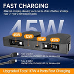 USB Hub for Tesla Model Y Juniper 3 Highland Y L with Dual Type-C - Image 3