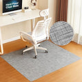 BAGAIL Office Chair Mat for Hardwood Floor, 48"x60" Heavy Duty Computer Chair Mat - Fast Flat & Smooth Glide - Non-Slip Desk Chair Floor Protector for Home Office - Black by BAGAILBASICS