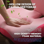 Ergonomic Memory Foam Seat Cushion with Back Support - Image 2