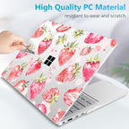 Case for Surface Laptop 8 2026/7 2024 13.8", Strawberries - Image 5