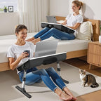 FoldWise 2-in-1 Bed & Lap Desk with Soft Cushion, Adjustable Height & Angle - Image 3