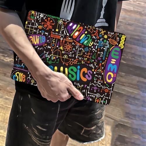 for MacBook Air 13.6 Inch Case M5 A3449 2026 2025-2022 Release A2681 M2 A3113 M3 A3240 M4 Cover, Crystal Black Printed Pattern Hard Shell Keyboard Skin for Mac Air 13" M5, Physical Formula - Image 7