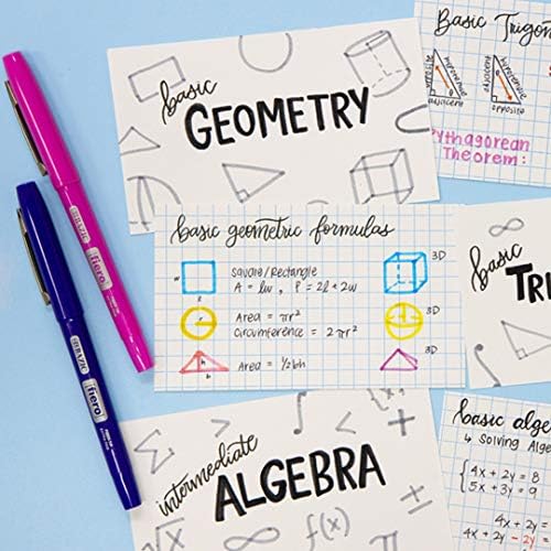 BAZIC Products White Quad-Ruled Index Cards, 3 x 5 in, 100 Ct, 36-Case - Image 6