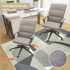 Office Chair Mat for Hardwood Floor, 72"x48" Easy Glide Computer Desk Mat Protector for Rolling Chair Under Desk Rug Nonslip Backing, Machine Wash, (Modern) - Image 5