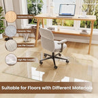 30"x48" Tempered Glass Chair Mat for Carpet - Image 6