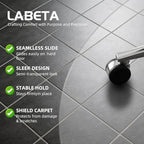 Clear Chair Mat for Hard Floor, 48" x 48" Heavy Duty Floor Protector, Round - Image 2