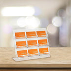 Amazom 9 Pocket Business Card/Gift Card Holder/Stand Display - Image 2