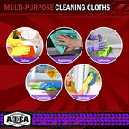 AIDEA Microfiber Cleaning Cloth-200PK, Microfiber Towels for Cars, 12×12" - Image 7