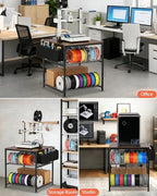 AHOWPD 3D Printer Stand with Filament Storage, 3-Tier 23.7 * 23.7 * 24.5in - Image 6