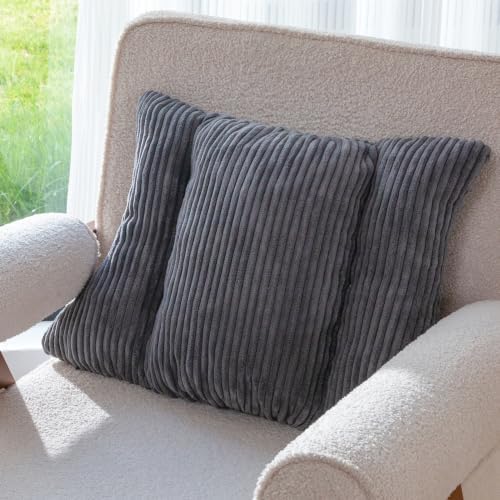 Lumbar Support Pillow 3 Section Back Pillow Office Chair for Back Support Comfortable Lumbar Cushion for Car Seat Pain Relief Sofa Rest (Dark Grey) - Image 7
